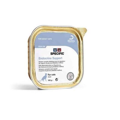 SPECIFIC - Terrine chat FEW-DM ENDOCRINE SUPPORT (boite 7x100g) 7*100 g