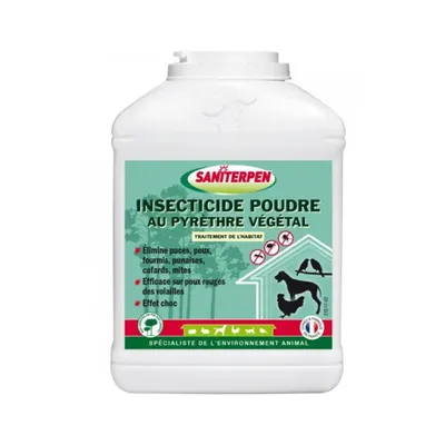 SANITERPERN - Insecticide en poudre pyrèthre - Saniterpen