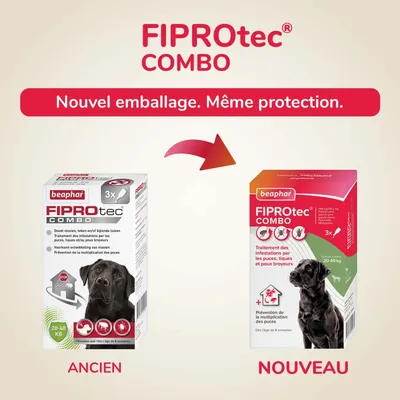 BEAPHAR - FIPROTEC COMBO CHIEN S (2-10 KG)
