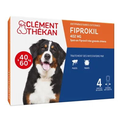 Clement Thékan - FIPROKIL DUO CHIEN 40-60 KG - CLEMENT THEKAN