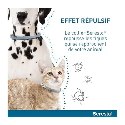 BAYER - Collier antiparasitaire grand chien - Seresto