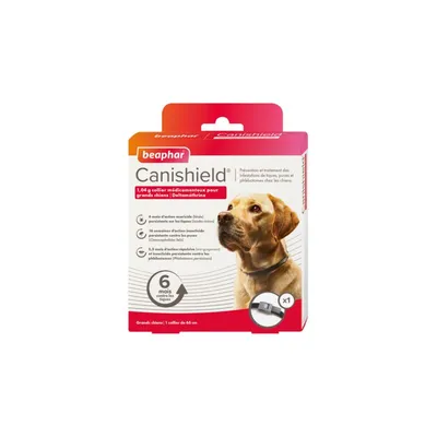 BEAPHAR - Collier CANISHIELD GRAND CHIEN BEAPHAR - Collier CANISHIELD GRAND CHIEN