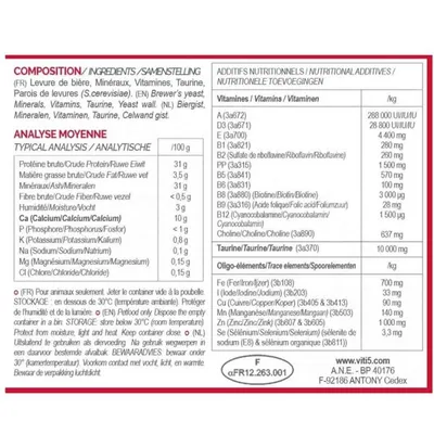 Vit'I5 Rouge Chien et Chat