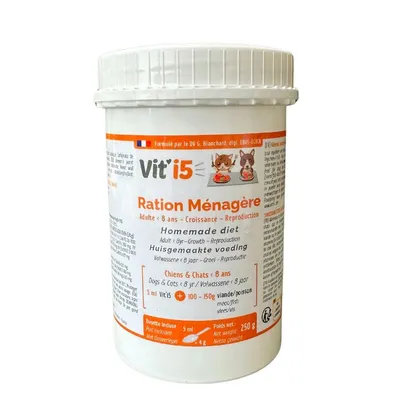 Vit'i5 Orange – Complément Ration Ménagère Chien Chat Vit'i5 Orange – Complément Ration Ménagère Chien Chat