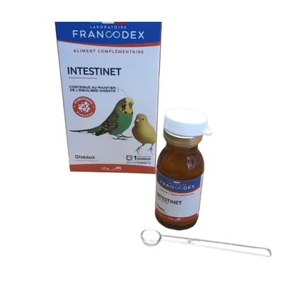Francodex - Intestinet  maintient l'équilibre digestif 10 g pour oiseaux