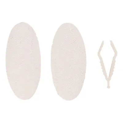 2 Os de seiche blanc 11 cm avec support pour oiseaux