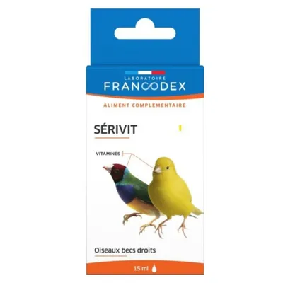 Francodex - Vitamine Sérivit 15 ml pour oiseaux