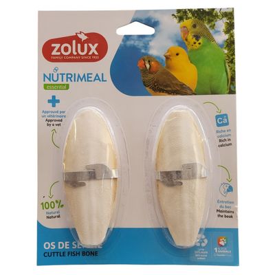 2 Os de seiche avec support pour oiseaux
