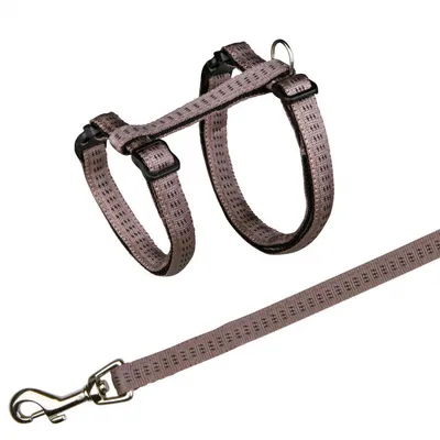 animallparadise - Harnais Softline Elégance 27-44 cm, avec laisse couleurs