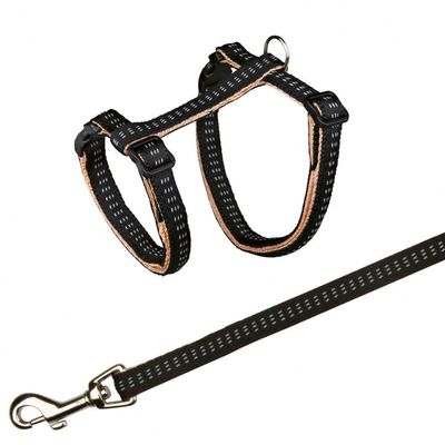Harnais Softline Elégance 27-44 cm, avec laisse couleurs aléatoires pour ch