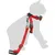 Flamingo - Harnais de Sécurité voiture + laisse Rouge 15 mm pour Chat Flamingo - Harnais de Sécurité voiture + laisse Rouge 15 mm pour Chat