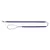 Trixie - Harnais H XL avec laisse Premium, taille 33-57cm/13mm,  violet. po