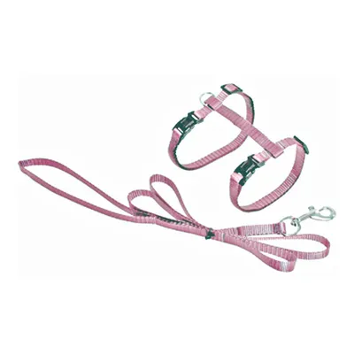 animallparadise - Harnais et laisse de 1,10 mètre rose clair pour chat animallparadise - Harnais et laisse de 1,10 mètre rose clair pour chat