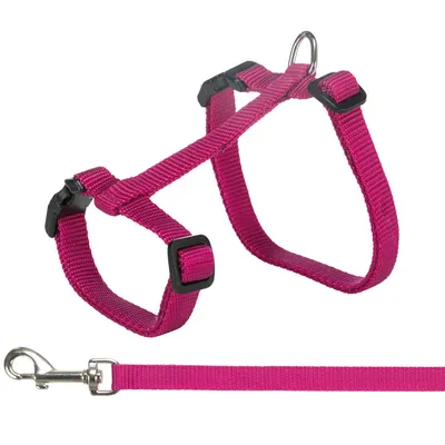Trixie - Harnais XXL avec laisse pour grand chats couleur aléatoire Trixie - Harnais XXL avec laisse pour grand chats couleur aléatoire