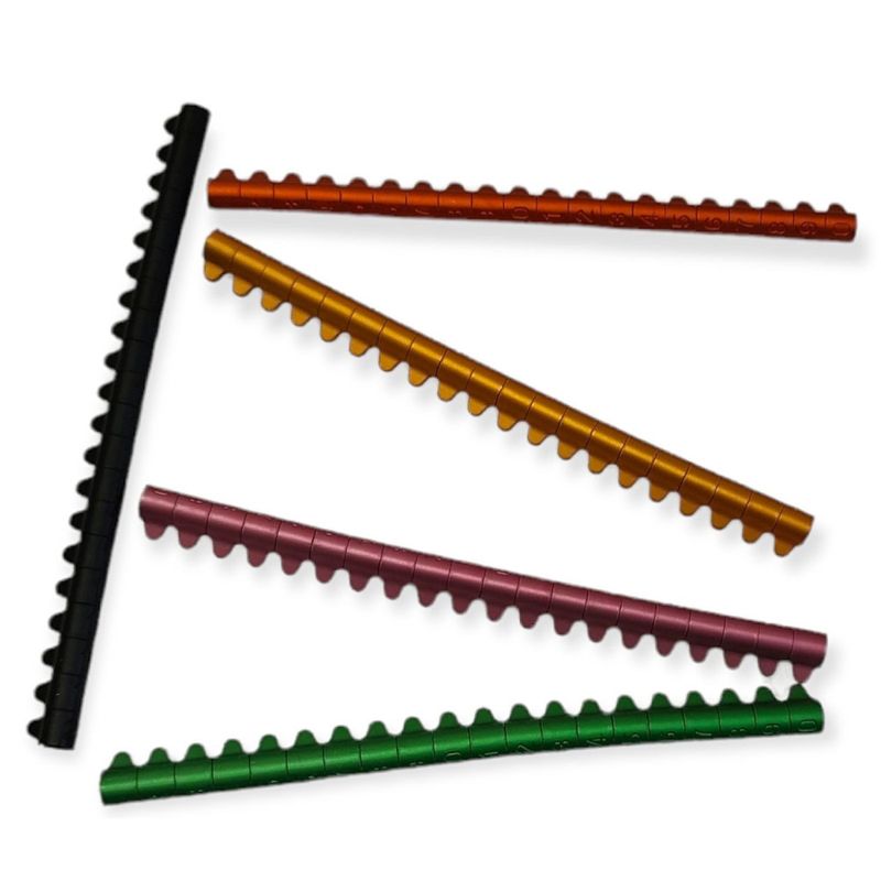 animallparadise - 100 bagues en métal ø 4mm pour perruches, différentes cou