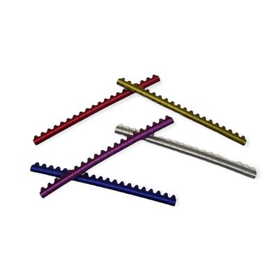 100 bagues en métal ø 4mm pour perruches, différentes couleurs