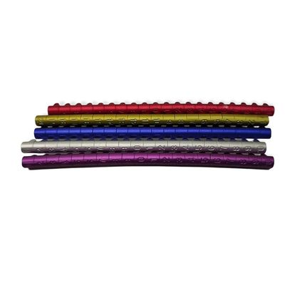 100 bagues en métal ø 4mm pour perruches, différentes couleurs