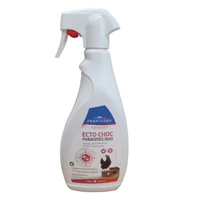 Ecto Choc antiparasitaires duo 750 ml pour volailles et poulaillers