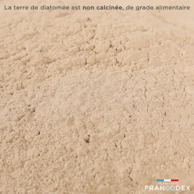 Francodex - Terre de Diatomée, Seau de 2 kg pour basse cour