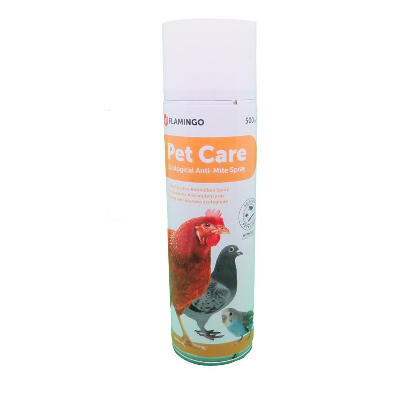 Flamingo - Spray  contre poux s, puces, anti- acarien 500 ml
