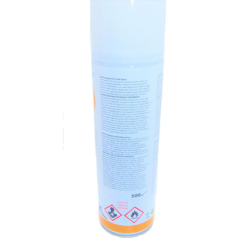 Flamingo - Spray  contre poux s, puces, anti- acarien 500 ml
