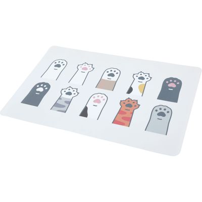 Set pour Ecuelles patounes 43 x 28 cm pour chat