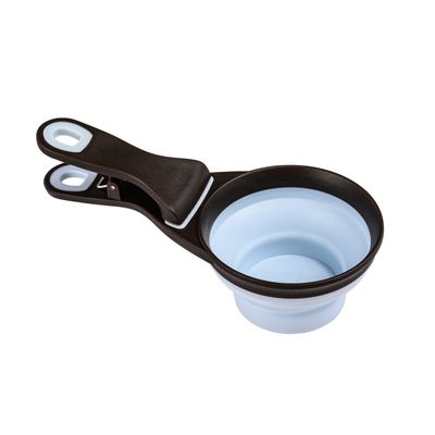 Pince 2 en 1 doseur silicone M  237 ml  pour chat et chien