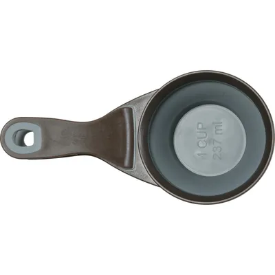 zolux - Pince 2 en 1 doseur silicone M  237 ml gris pour chat et chien