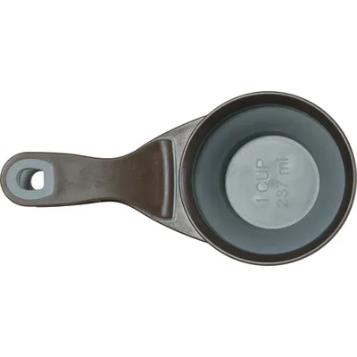 zolux - Pince 2 en 1 doseur silicone M  237 ml gris pour chat et chien