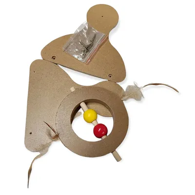 Jeux  tumbler pour gratter, en bois 30 cm pour chat .