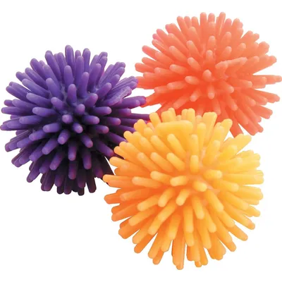 Jouet chat 3 balles étoiles 4cm pour chat