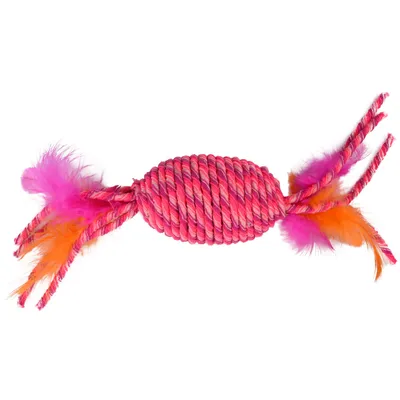 Flamingo - rouleau BIBI rose 29 cm Jouet pour chat