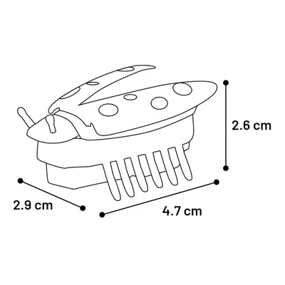 Flamingo - Coccinelle Rouge Spredda Jouet chat