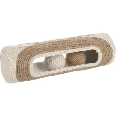 Flamingo - Tube Cylindre avec balles  ø 9.5 cm x 29 cm jouet pour chat