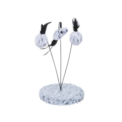 Nobby - Espace jeu Astra avec souris/balle 19 x 19 x 32 cm pour chat