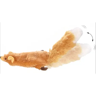 Flamingo - Jouet écureuil électronique avec queue mobile 34 cm pour chat