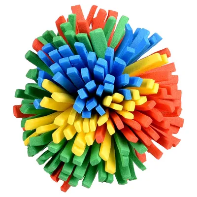 animallparadise - 1 Balle Hoepsy pompon, ø 4.2 cm, jouet pour chat. animallparadise - 1 Balle Hoepsy pompon, ø 4.2 cm, jouet pour chat.