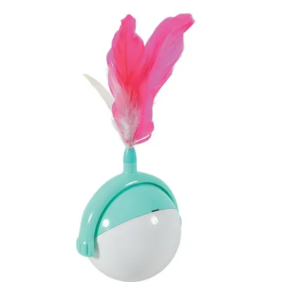 animallparadise - jouet Balle mécanique a balancement ø 8 cm pour chat animallparadise - jouet Balle mécanique a balancement ø 8 cm pour chat