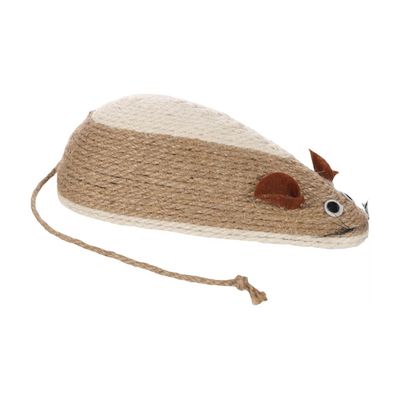Souris a cliquetis  ø 10.5 cm x 23 cm jouet pour chat
