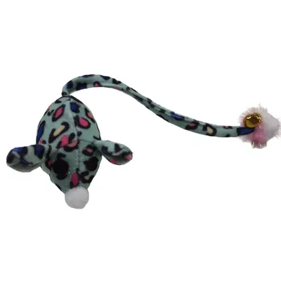 Un lot de 4 souris pour chat de formes et de couleurs différentes, aléatoir