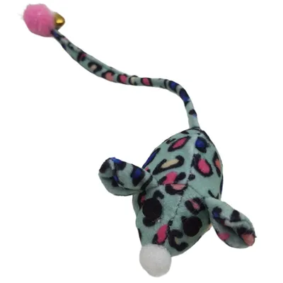 animallparadise - Un lot de 4 souris pour chat de formes et de couleurs dif