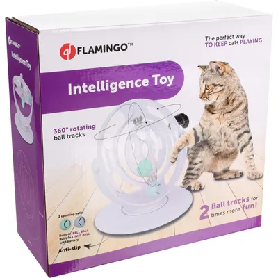 FLAMINGO Jouet électronique pour chat Dita Roue rotative