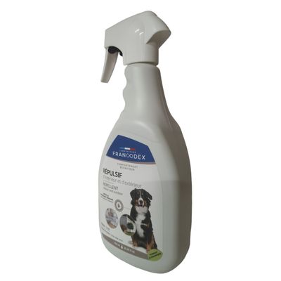 Répulsif d'Intérieur et d'Extérieur 750 ml pour chien