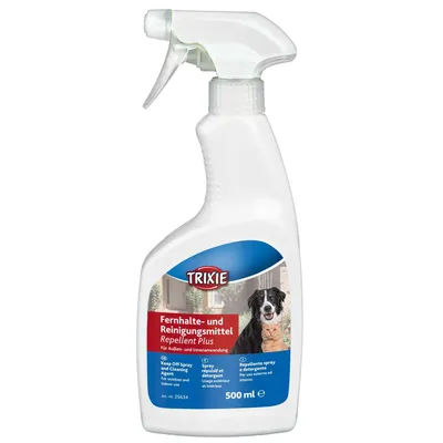 Trixie - Spray répulsif Plus écarte chiens et chats des zones traitées