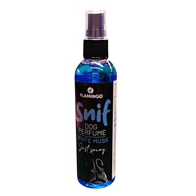 Parfum Snif avec parfum de musc blanc - Spray 120 ml pour chien