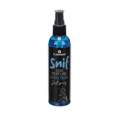 Parfum Snif avec parfum de musc blanc - Spray 120 ml pour chien