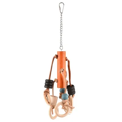 animallparadise - Jouet SINA bâton et anneaux, pour perruches. animallparadise - Jouet SINA bâton et anneaux, pour perruches.