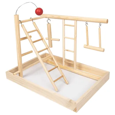 FLAMINGO Aire de jeu pour oiseaux L 35x25x27 cm