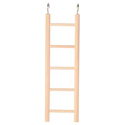 animallparadise - Echelle en bois pour cage 36cm 8 barreaux.