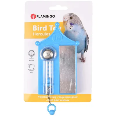 jeux pour perruche hercules avec un miroir. pour oiseaux.